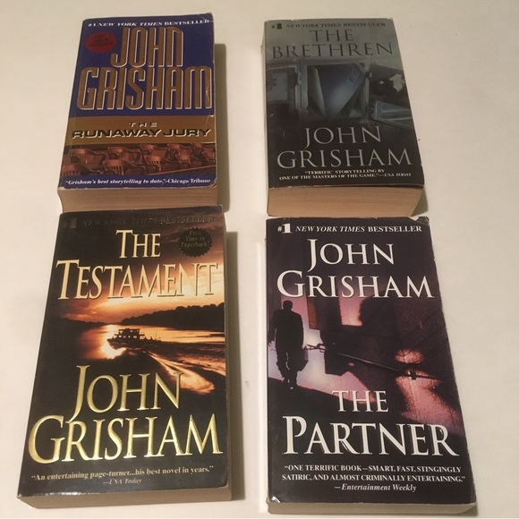 4 John Grisham Books - Picture 1 of 1